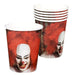Boland BOL72352 Horror Clown - Juego de 6 Tazas (25 cl