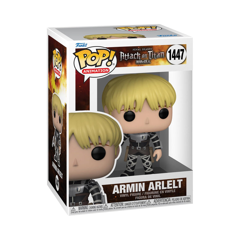 Funko Pop! Animation: Attack on Titan - Armin Arlelt with Chase (Styles May Vary