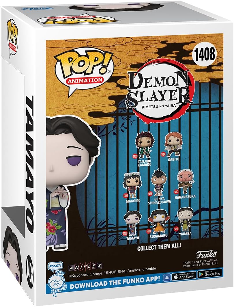 Funko POP! Animation: Demon Slayer - Tamayo - Collectable Vinyl Figure - Gift Idea - Official Merchandise - Toys for Kids & Adults - Anime Fans - Model Figure for Collectors and Display