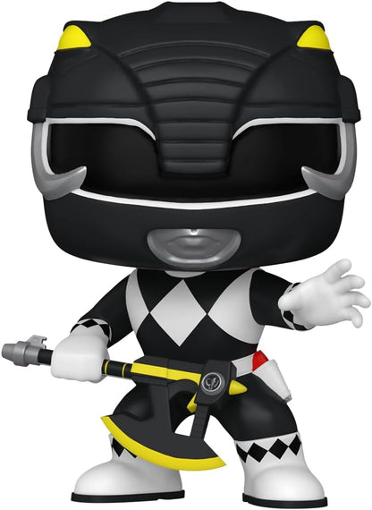 Funko POP! TV: Mighty Morphin Power Rangers 30th - Black Ranger - Power Rangers TV - Collectable Vinyl Figure - Gift Idea - Official Merchandise - Toys for Kids & Adults - TV Fans