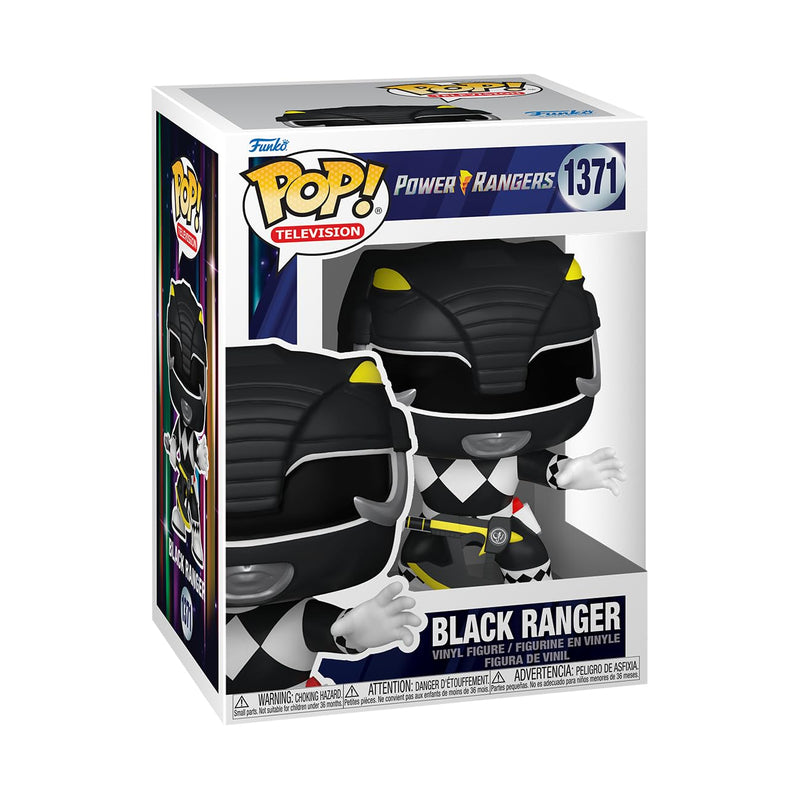 Funko POP! TV: Mighty Morphin Power Rangers 30th - Black Ranger - Power Rangers TV - Collectable Vinyl Figure - Gift Idea - Official Merchandise - Toys for Kids & Adults - TV Fans