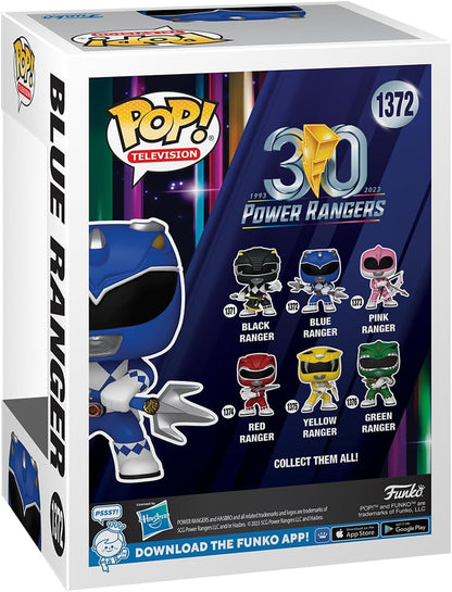 Funko POP! TV: Mighty Morphin Power Rangers 30th - Blue Ranger - Power Rangers TV - Collectable Vinyl Figure - Gift Idea - Official Merchandise - Toys for Kids & Adults - TV Fans