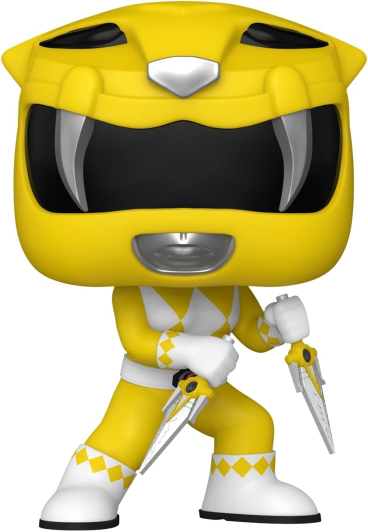 Funko POP! TV: Mighty Morphin Power Rangers 30th - Yellow Ranger - Power Rangers TV - Collectable Vinyl Figure - Gift Idea - Official Merchandise - Toys for Kids & Adults - TV Fans