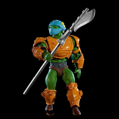 Masters of the Universe Origins Toy, Rise of Snake Men Eternian Guard Infiltrator, Collectible MOTU Figure with Accessory and Mini Comic, HKM77