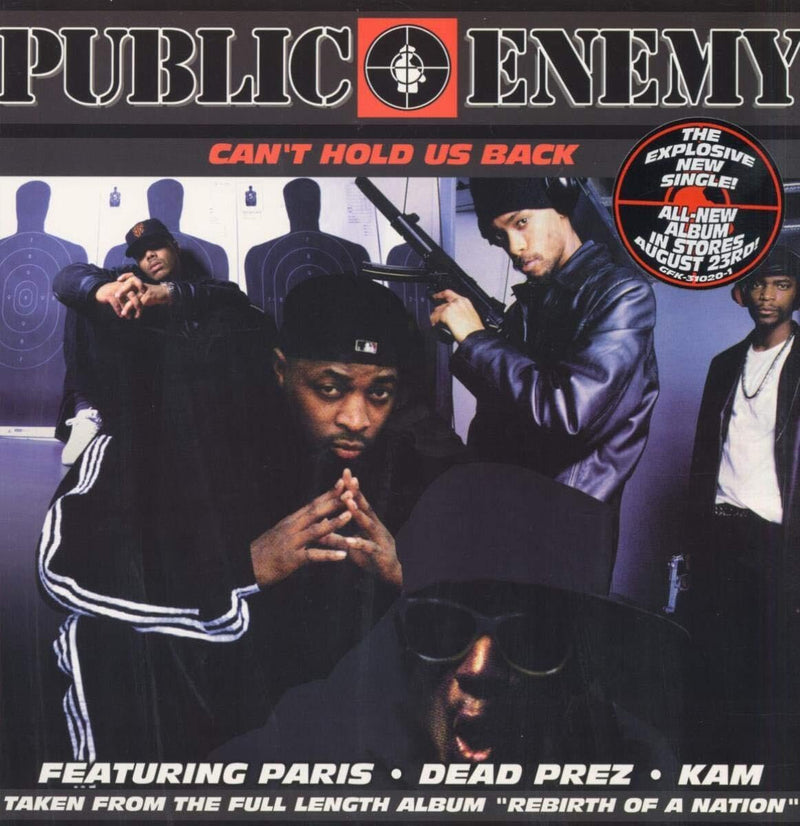 Public Enemy Can't Hold Us Back Single]