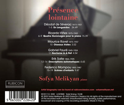 Sofya Melikyan: Présence Lointaine