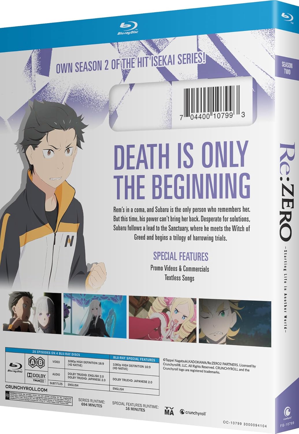RE: Zero Starting Life in Another World: Season Two