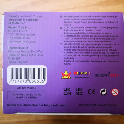 Cayro – Megaminx -3D-Puzzle - Denksportaufgaben – Fordern Sie Ihren Geist heraus – Puzzle – Hohe Qualität und Haltbarkeit – Einzigartiges und farbenfrohes Design – Twist-and-Fit-Teile – ganze Familie