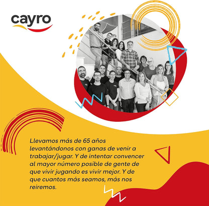 Cayro – Megaminx -3D-Puzzle - Denksportaufgaben – Fordern Sie Ihren Geist heraus – Puzzle – Hohe Qualität und Haltbarkeit – Einzigartiges und farbenfrohes Design – Twist-and-Fit-Teile – ganze Familie