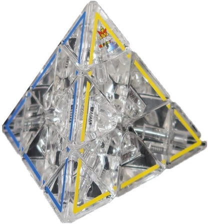 Meffert's M5093 Pyraminx Crystal Puzzle, Multi-Colour