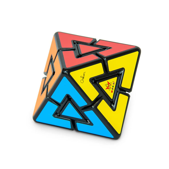 Meffert's M5110 Pyraminx Diamond, colourful brainteaser puzzle cube