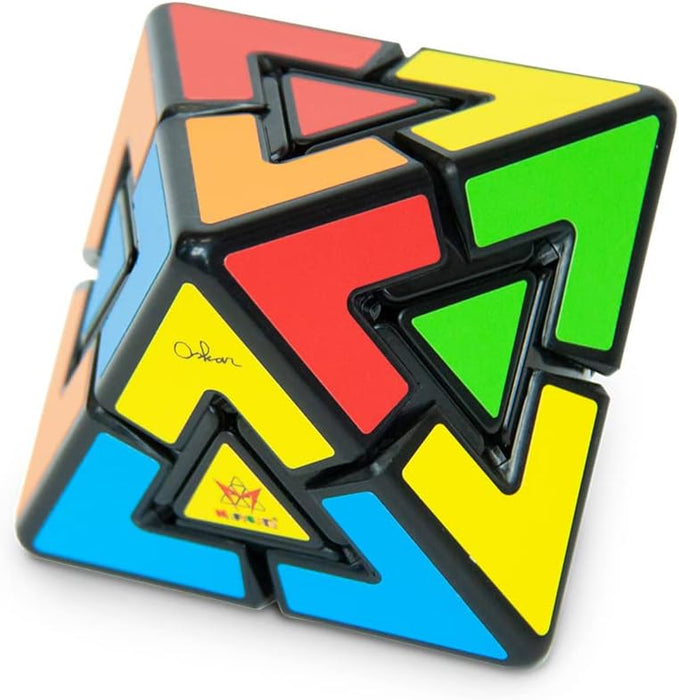 Meffert's M5110 Pyraminx Diamond, colourful brainteaser puzzle cube