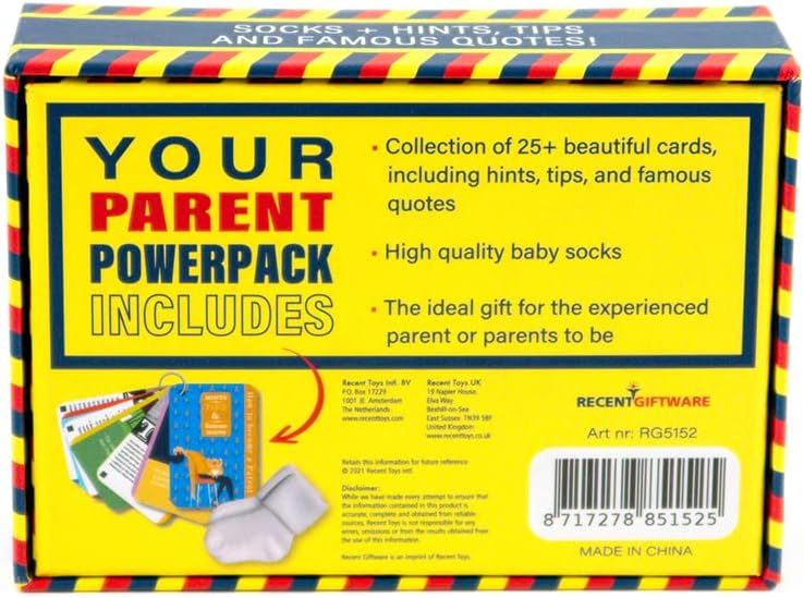 Recent Giftware RG5152 Become a Parent, Yeallow, One Size