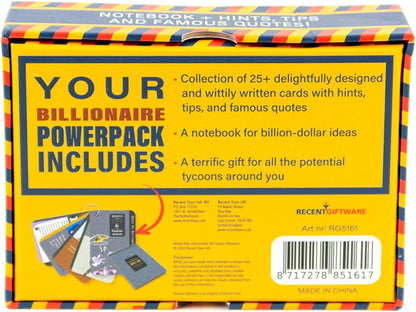 Recent Giftware RG5161 Billionaire Guide, Yellow, One Size