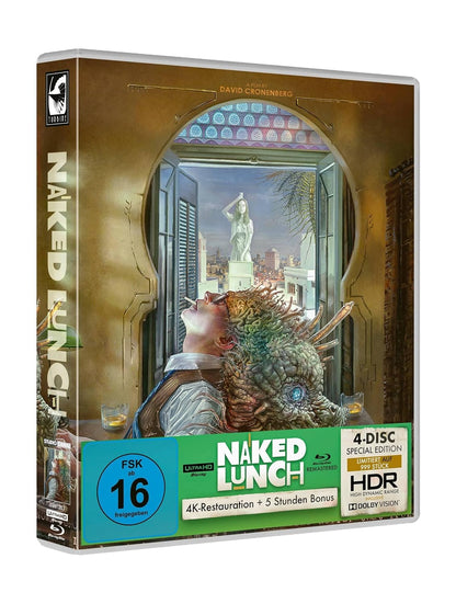 Naked Lunch | Special Edition (Ultra-HD Blu-ray + Blu-ray + 2x Bonus-Blu-ray) 999 Stück