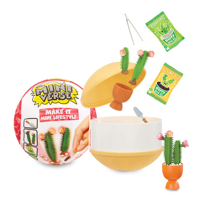 MGA Miniverse Miniverse Make It Mini Lifestyle Serie 1 DIY Lifestyle Speelset met Replica Artikelen Geblindeerde Verpakking en Harsspel Geschikt voor Kinderen vanaf 8 jaar