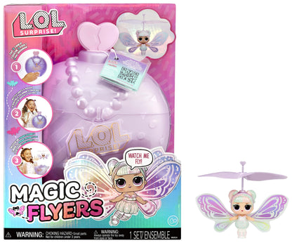 LOL Surprise Magic Flyers - Sweetie Fly - Hand Guided Flying Doll - Collectible Doll with Touch Bottle Unboxing - Great for Girls Ages 6+