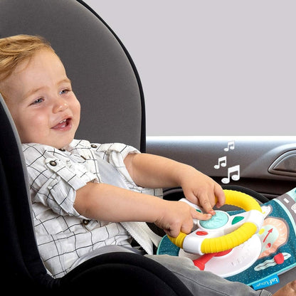 Taf Toys Koala Car Wheel Toy Travel Toy. Car Steering Wheel with Horn & Gears Car Seat Travel Game. Button Operated Sounds & Lights. Easy To Install. Sensory Toy Suitable for Boys & Girls 12 months +