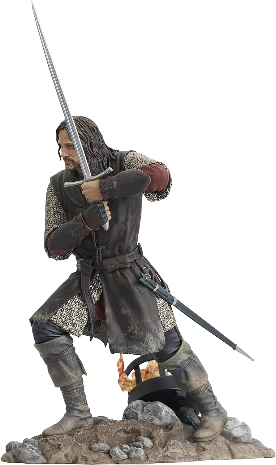 LORD OF THE RINGS GALLERY ARAGORN PVC STATUE