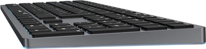 Logitech LEVIA Tastatur kabellos grau