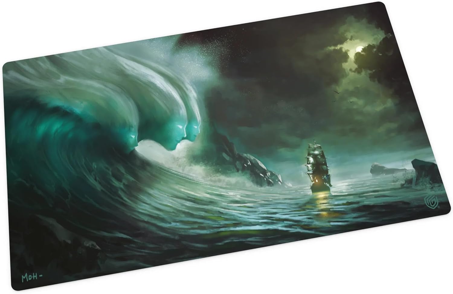 Ultimate Guard Play-Mat Artist Edition #1 Maël Ollivier-Henry: Spirits of The Sea (61 x 35 cm