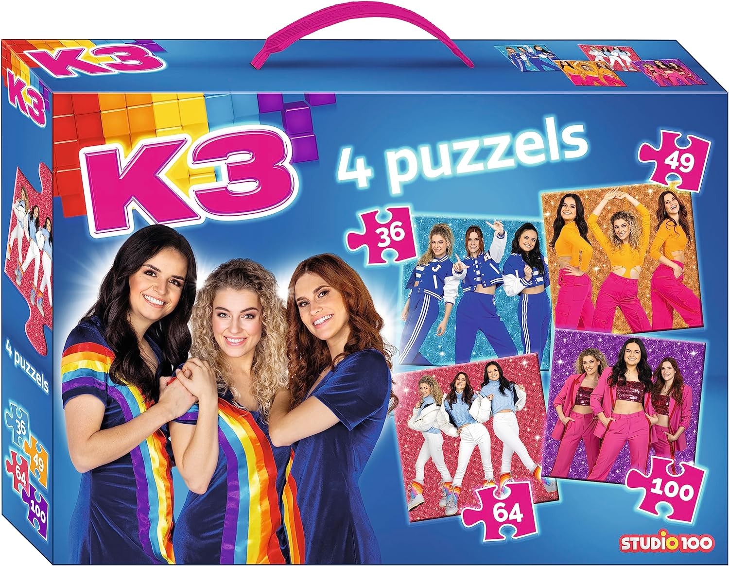 K3 MEK3B2000780 4 in 1 Puzzle