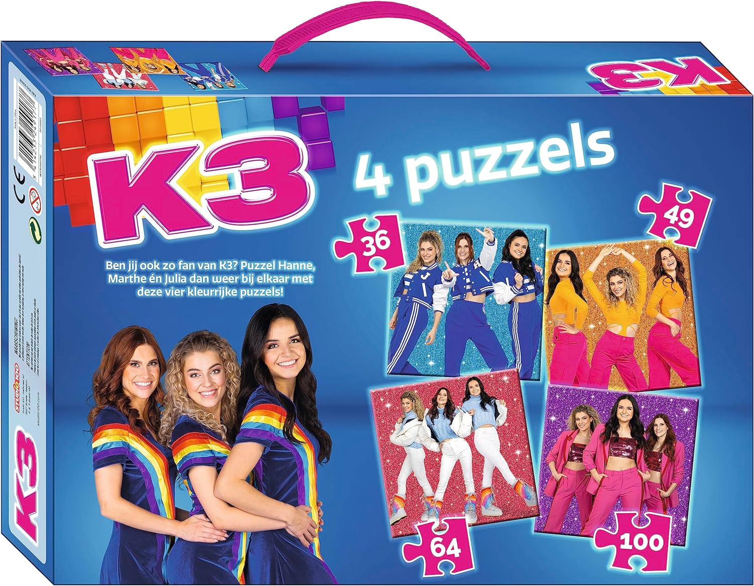 K3 MEK3B2000780 4 in 1 Puzzle