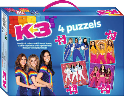 K3 MEK3B2000780 4 in 1 Puzzle