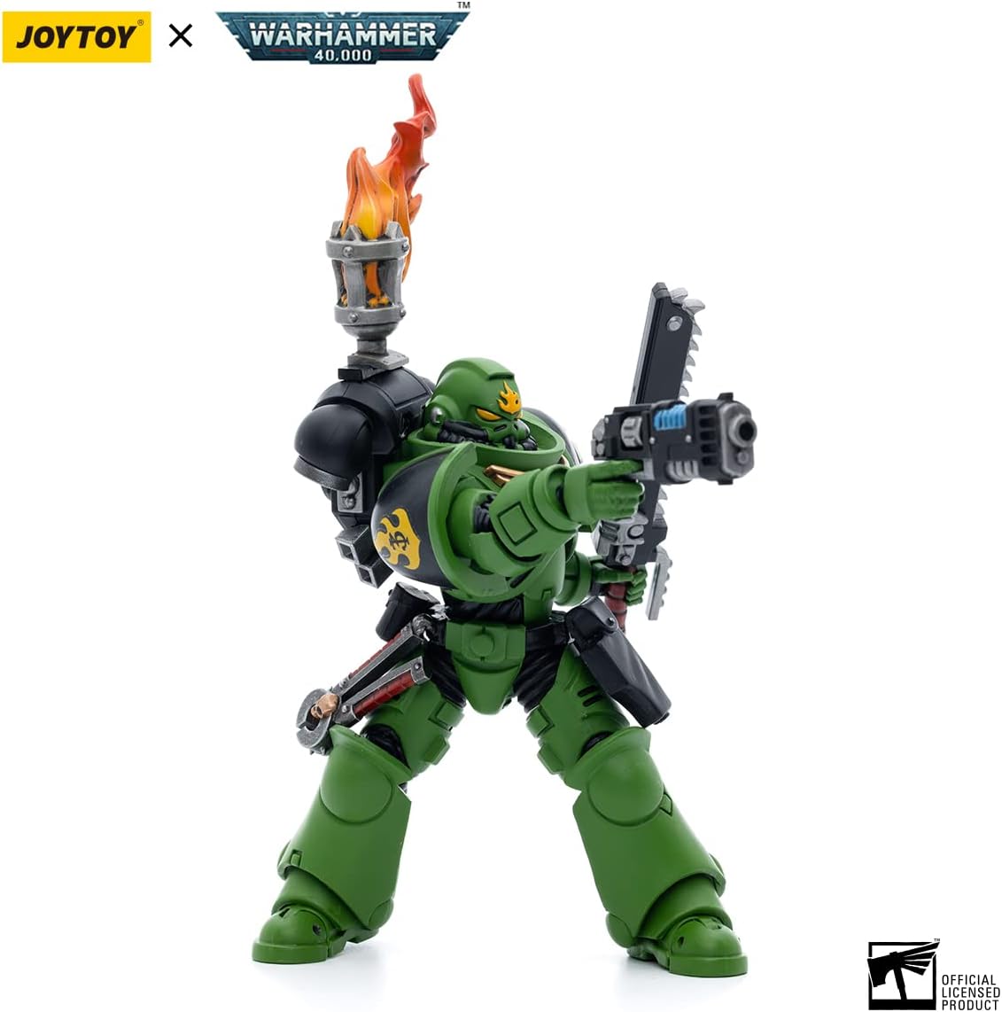 JoyToy Warhammer 40K: Salamanders Assault Intercessors Brother Tsek’gan 1:18 Scale Figure