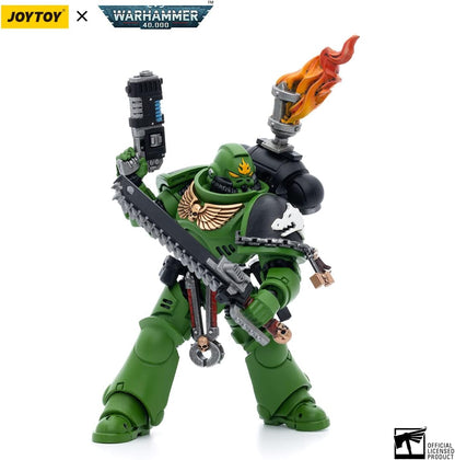 JoyToy Warhammer 40K: Salamanders Assault Intercessors Brother Tsek’gan 1:18 Scale Figure
