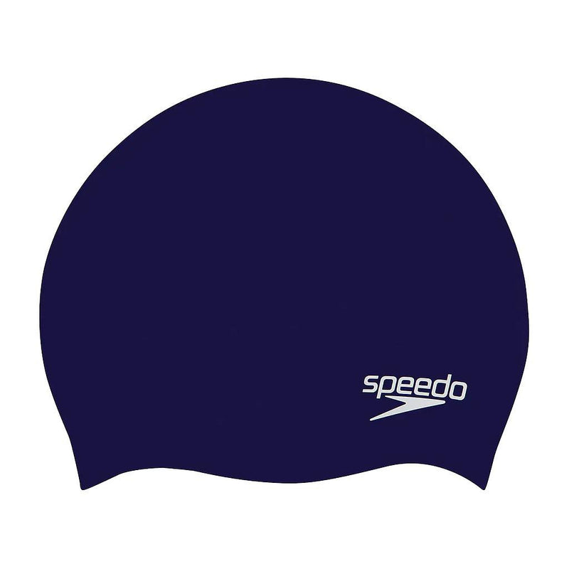 Speedo Moulded Silicone Cap Junior Navy Junior Navy