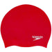 Speedo Moulded Silicone Cap Junior Red Junior Red