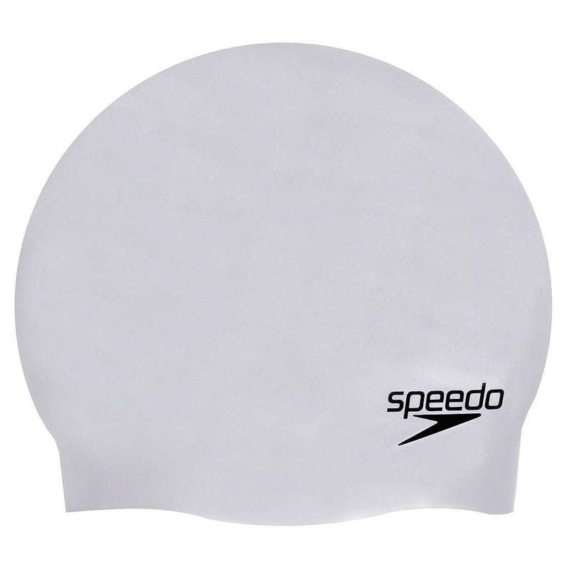 Speedo Moulded Silicone Cap Adult Chrome Adult Chrome
