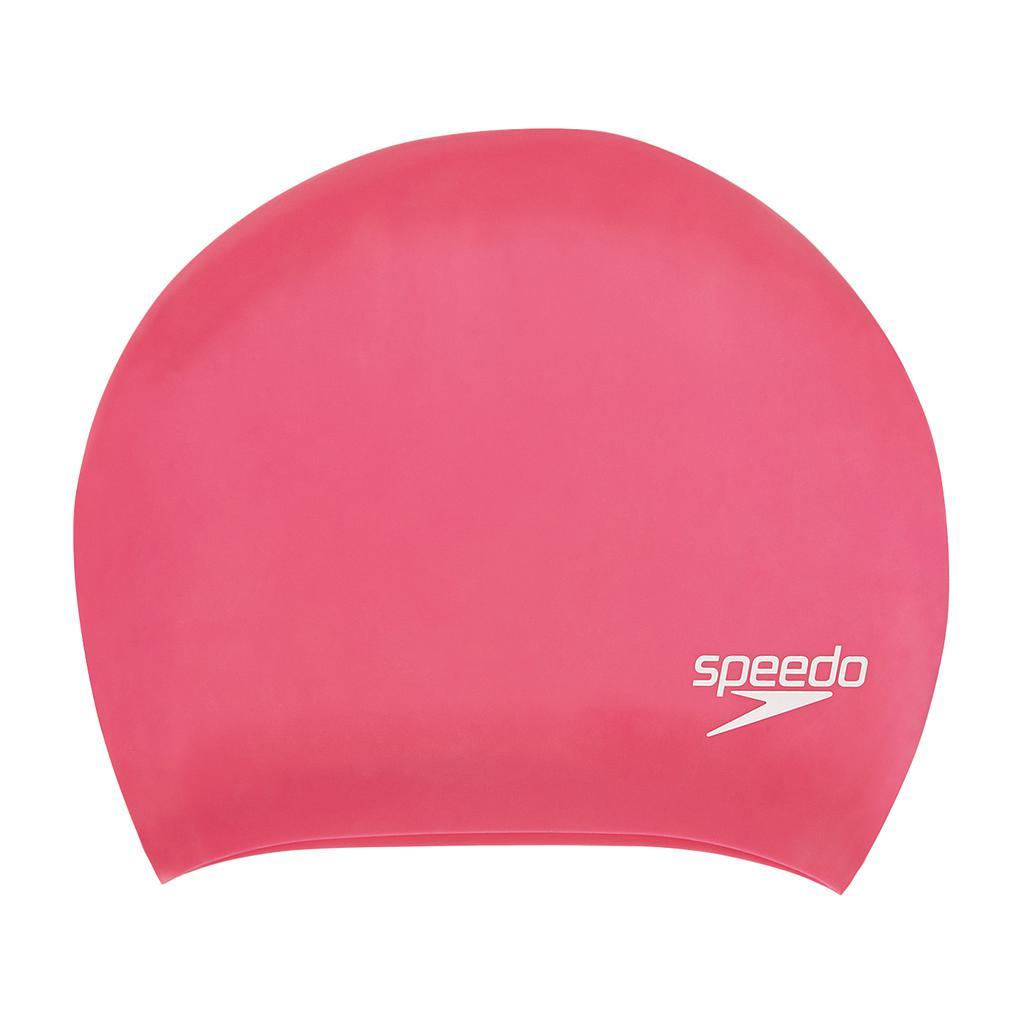 Speedo Long Hair Silicone Cap Adult Pink Adult Pink