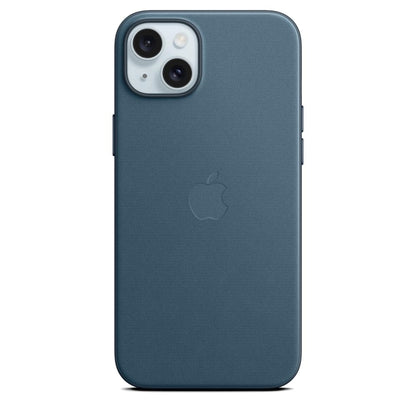 Apple - Back Cover For Mobile Phone - Magsafe Compatibility - Microtwill - Pacific Blue - For Iphone 15 Plus