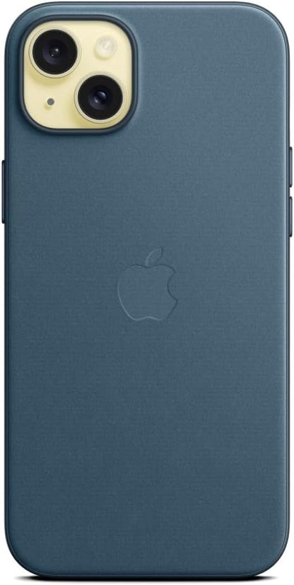Apple - Back Cover For Mobile Phone - Magsafe Compatibility - Microtwill - Pacific Blue - For Iphone 15 Plus