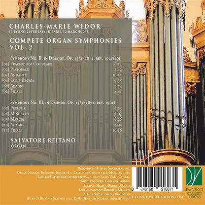 Complete Organ Symphonies Vol.2 (2 & 3