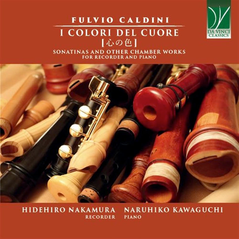 Caldini, Fulvio : I Colori Del Cuore - Sonatinas et Musique de Chambre pour flûte à bec et piano