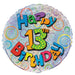 Unique Party: 18`` Pkg 13Th Bday Prism Blln