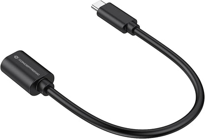 Conceptronic ABBY11B USB C to USB A OTG Adapter 2 Pack 20cm
