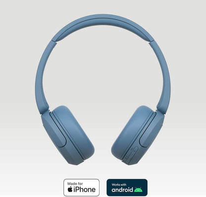 Sony WH-CH520 Wireless Bluetooth Headphones - up to 50 Hours Battery Life with Quick Charge, On-ear style