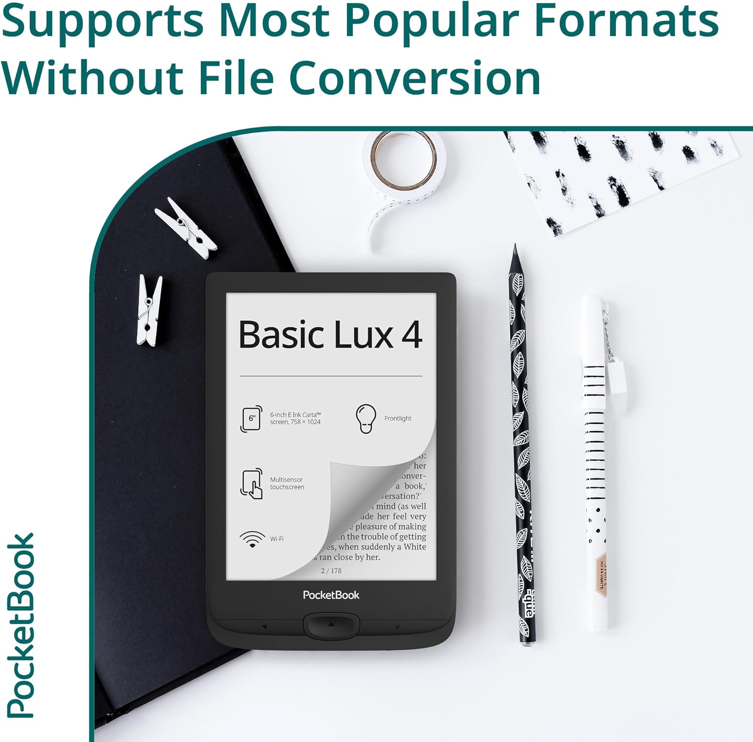 Basic Lux 4 - Ink Black