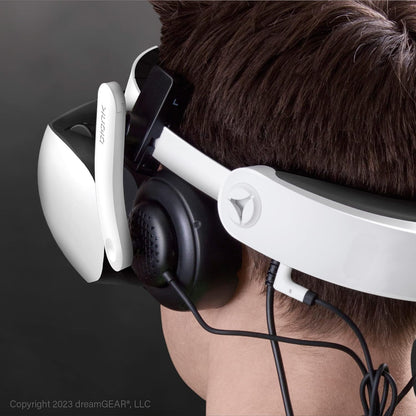 dreamGEAR Bionik Mantis Attachable VR Headphones: Compatible with Playstation VR, Adjustable Design, Connects Directly to PSVR, Hi-Fi Sound, Sleek Design/PS4/PS5