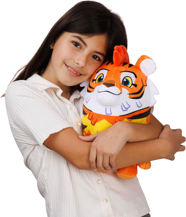 Pinata Smashlings Huggable Plush, Mo Tiger, Roblox Toys, Soft Toys, Ideal Gift, Official Pinata Smashlings Toy from Toikido.