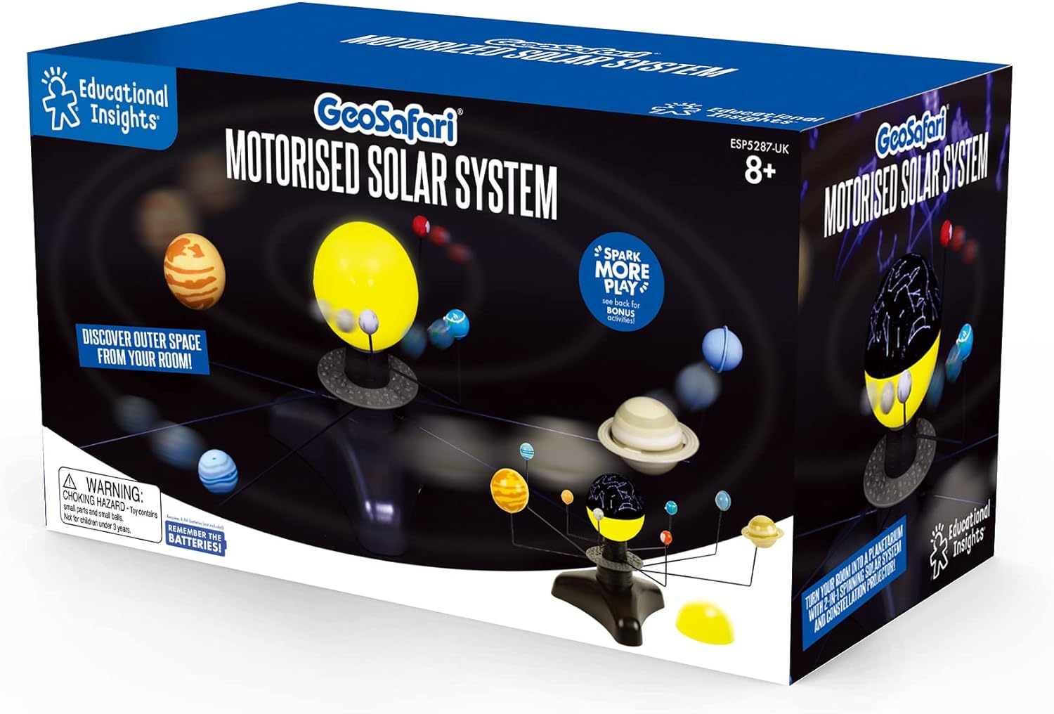 Learning Resources Motorised System Geosafari-Sistema Solar Motorizado, Color (Esp5287-Uk