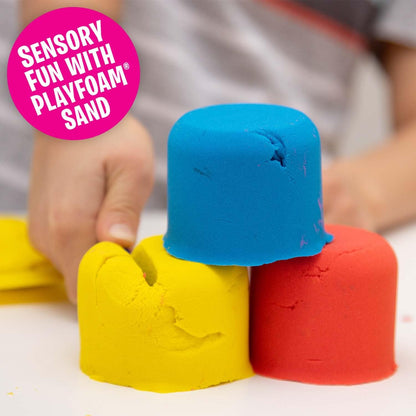 Learning Resources Playfoam Sand 8-Pack Play Sand Combo Pack, 8 Assorted Colours for Squishing, Mixing and Moulding, Preschoolers Toddlers Classroom, Gifts for Kids Boys Girls Ages 3 4 5+