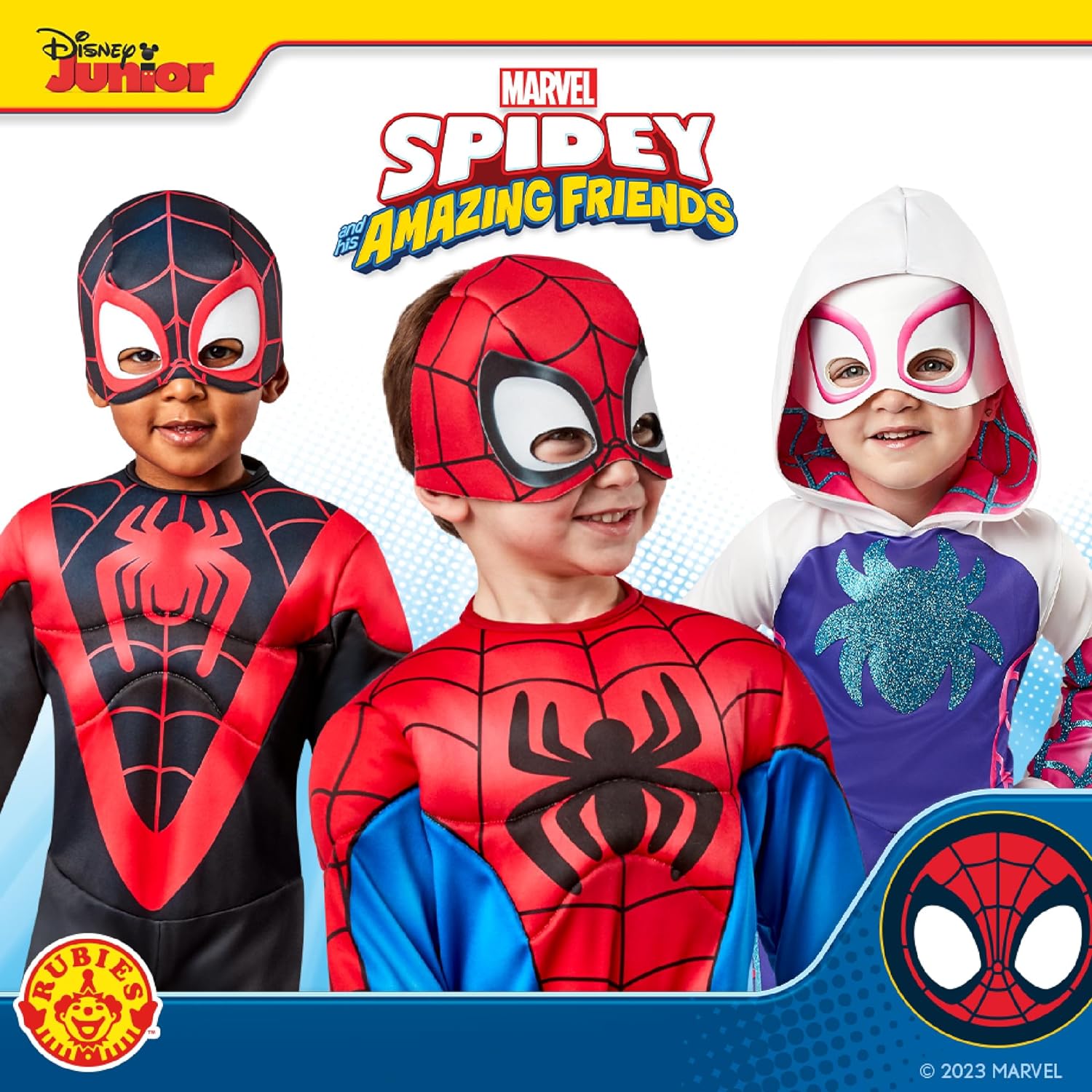 Rubie's Official Marvel Spidey and His Amazing Friends Spidey Toddler Dress Up Accessory Set