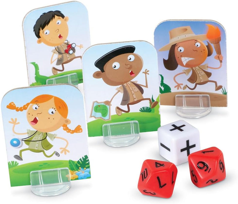 Learning Resources Maths Island Addition & Subtraction Game, Educational Games, Maths Games for 6 Year olds, Teaching Toys, Children’s Maths Games, Educational Indoor Games, Age 6+