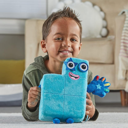 Learning Resources Peluche Interactivo de la Numberblock Cinco Que Canta contigo, Juguetes para Contar para niños de 3+ años, Juguete Que se Ilumina, 12 Frases y Canciones