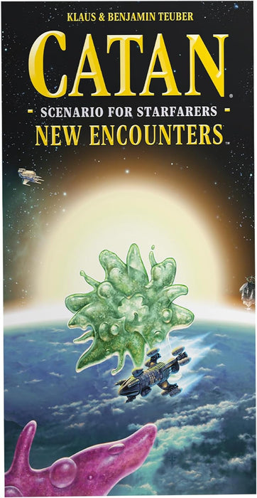 CATAN Starfarers New Encounters SCENARIO EXPANSION - Tres emocionantes misiones galácticas. Juego de mesa de estrategia, juego familiar para niños y adultos, a partir de 12 años, 3-4 jugadores